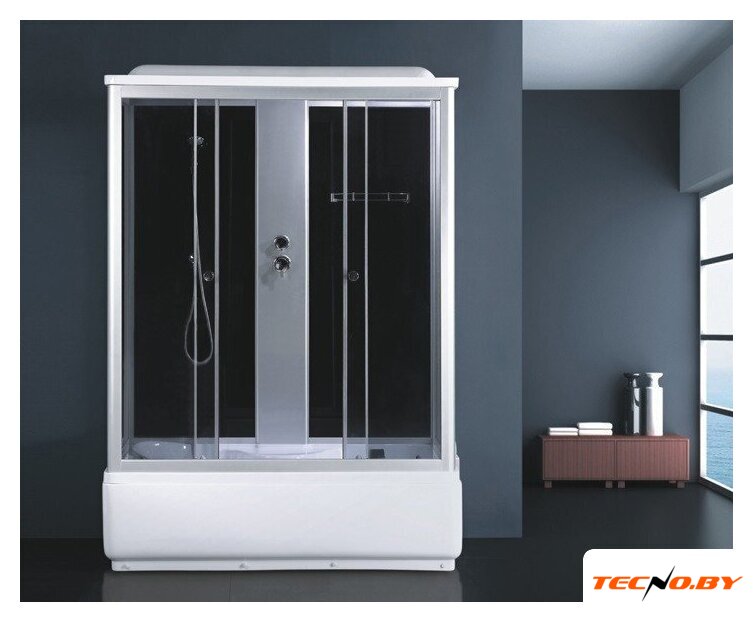 Душевая кабина Saniteco SN-150 FlowBox - Изображение №1 — Интернет-Магазин TECNO.BY