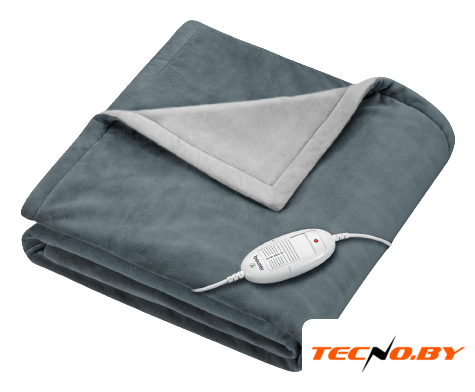 Электрическое одеяло Beurer HD 75 Cosy Dark Grey - Изображение №1 — Интернет-Магазин TECNO.BY