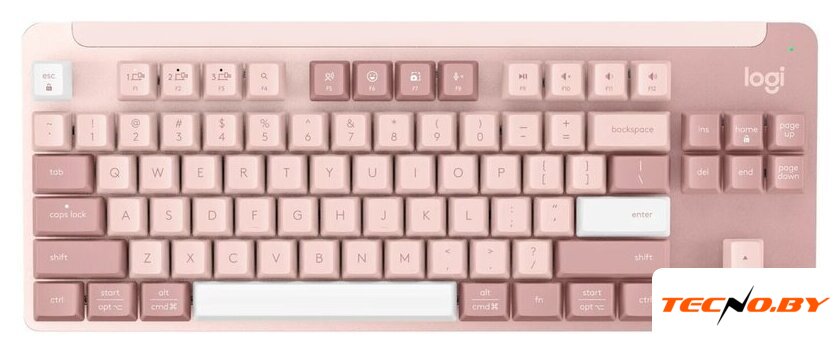 Клавиатура Logitech K855 920-011072 (розовый, с гравировкой) - Изображение №1 — Интернет-Магазин TECNO.BY