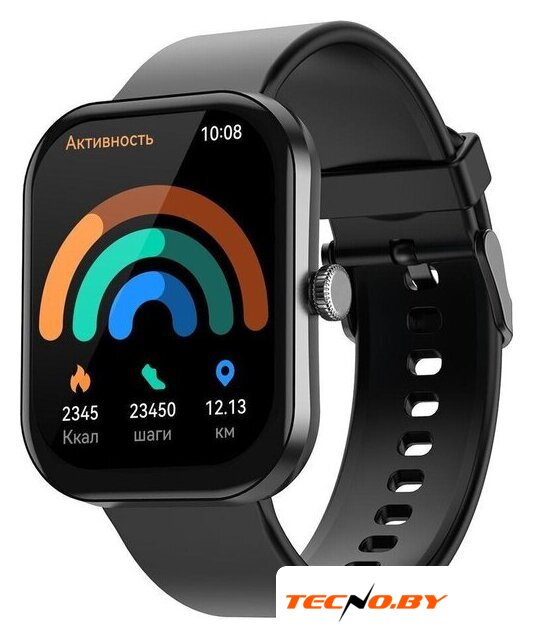 Умные часы Elari Watch SE (черный) - Изображение №2 — Интернет-Магазин TECNO.BY