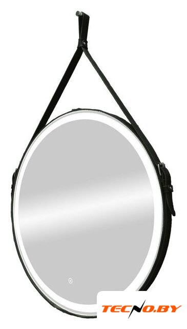  Континент Зеркало Millenium Black Led D 65 (натуральная кожа, черный) - Изображение №2 — Интернет-Магазин TECNO.BY