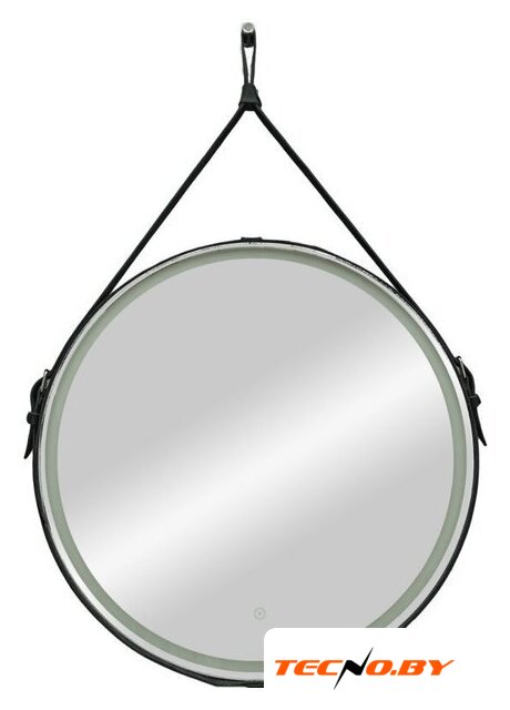  Континент Зеркало Millenium Black Led D 65 (натуральная кожа, черный) - Изображение №1 — Интернет-Магазин TECNO.BY