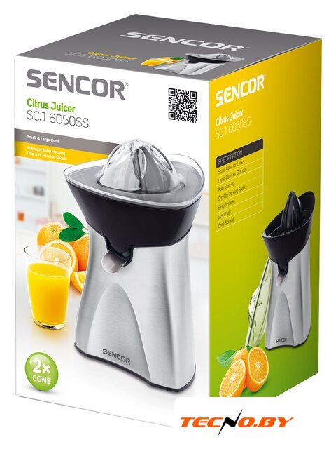 Соковыжималка Sencor SCJ 6050SS - Изображение №4 — Интернет-Магазин TECNO.BY