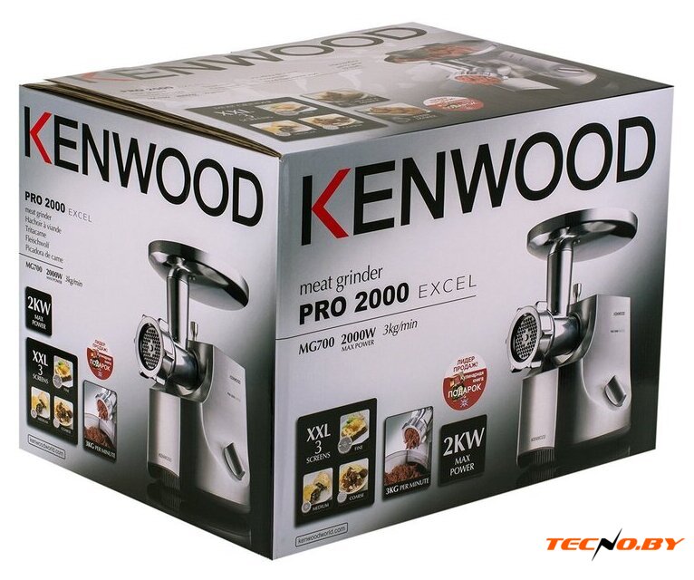 Мясорубка Kenwood MG700 - Изображение №7 — Интернет-Магазин TECNO.BY