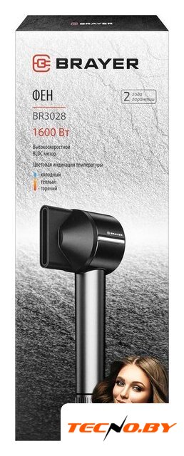 Фен Brayer BR3028 - Изображение №14 — Интернет-Магазин TECNO.BY