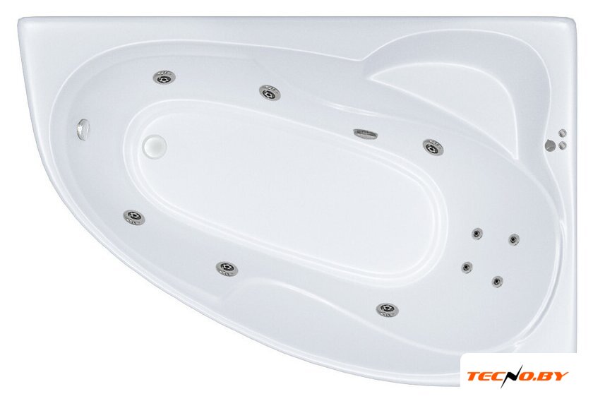 Ванна Triton Николь 160x100 L Стандарт Flat (с гидромассажем) - Изображение №1 — Интернет-Магазин TECNO.BY