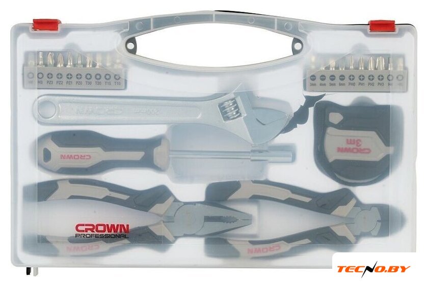 Набор домашнего мастера Crown CPHTS-IXA25 (25 предметов) - Изображение №1 — Интернет-Магазин TECNO.BY