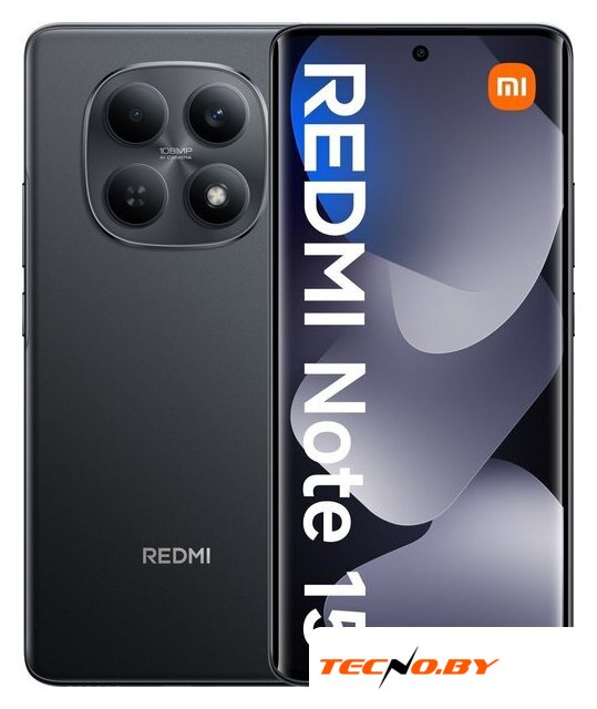 Телефон Xiaomi Redmi Note 15 6GB/128GB международная версия (черный) - Изображение №1 — Интернет-Магазин TECNO.BY