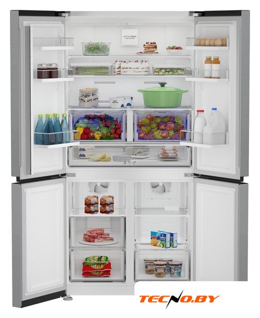 Четырёхдверный холодильник Hotpoint HFP4 625I X - Изображение №4 — Интернет-Магазин TECNO.BY