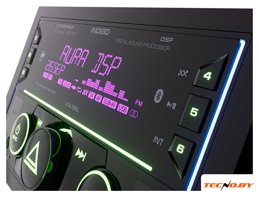 USB-магнитола Aura Indigo-847DSP MkII - Изображение №6 — Интернет-Магазин TECNO.BY