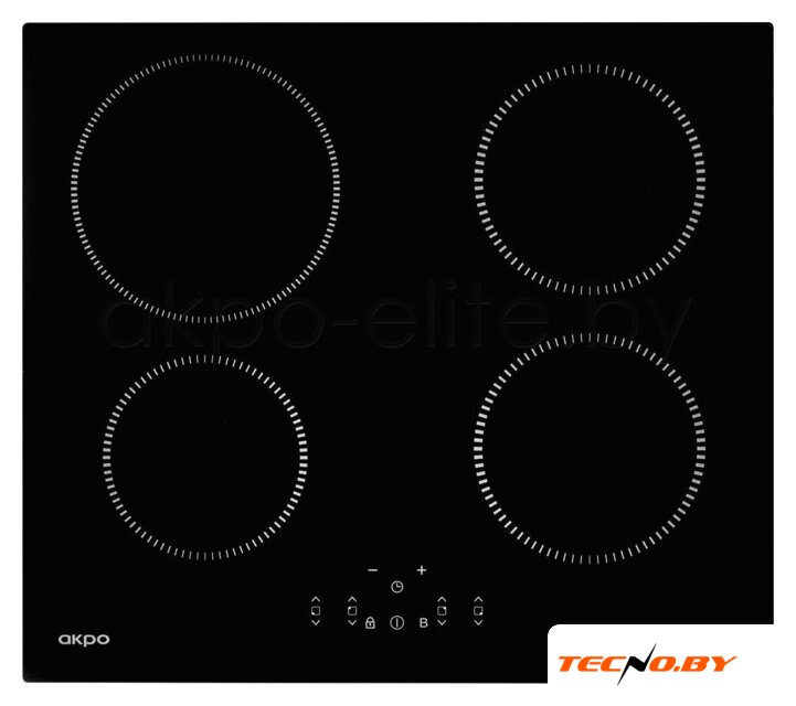Варочная панель Akpo PIA 60 940 12CC BL - Изображение №2 — Интернет-Магазин TECNO.BY