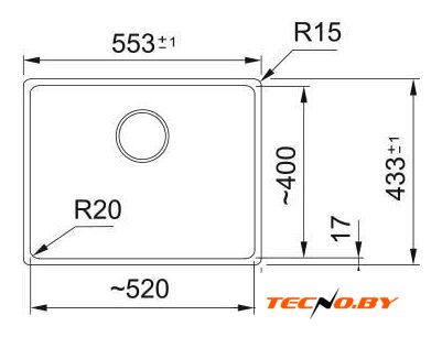 Кухонная мойка Franke MRG 110-52 125.0696.178 (серый) - Изображение №3 — Интернет-Магазин TECNO.BY