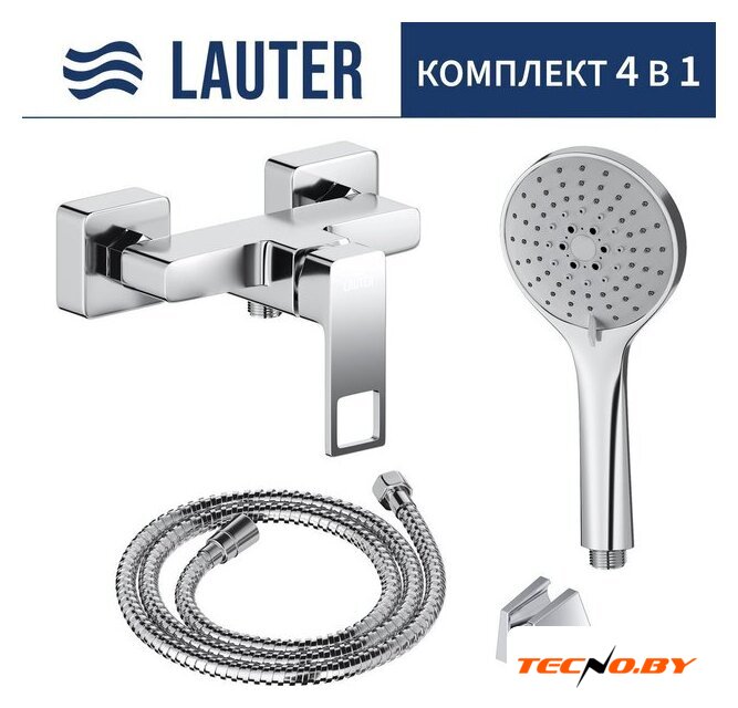 Смеситель Lauter Cascade 21СК9615C с лейкой Living Daisy 21S10167 - Изображение №16 — Интернет-Магазин TECNO.BY