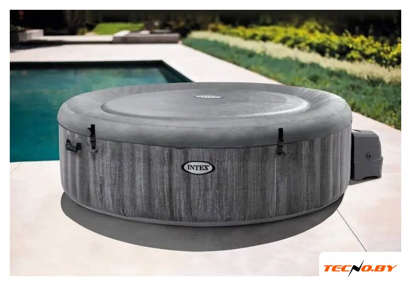 Надувной бассейн Intex Bubble Massage Deluxe 28442 (216x71) с джакузи - Изображение №4 — Интернет-Магазин TECNO.BY