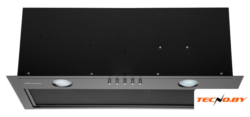 Кухонная вытяжка Konigin Flatbox Full 50 (черный) - Изображение №2 — Интернет-Магазин TECNO.BY