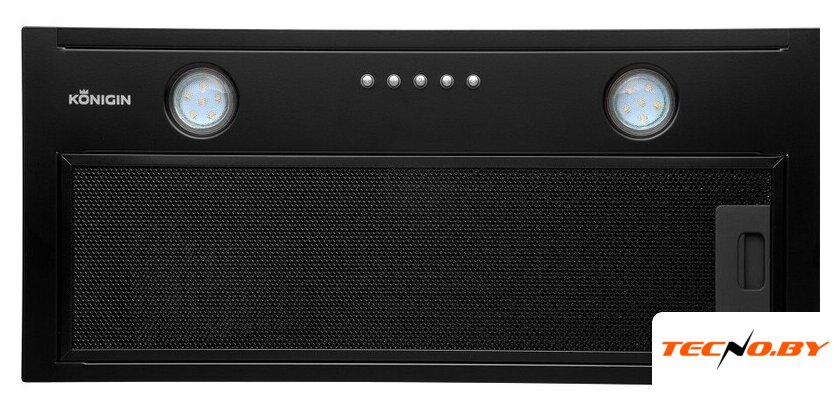 Кухонная вытяжка Konigin Flatbox Full 50 (черный) - Изображение №5 — Интернет-Магазин TECNO.BY