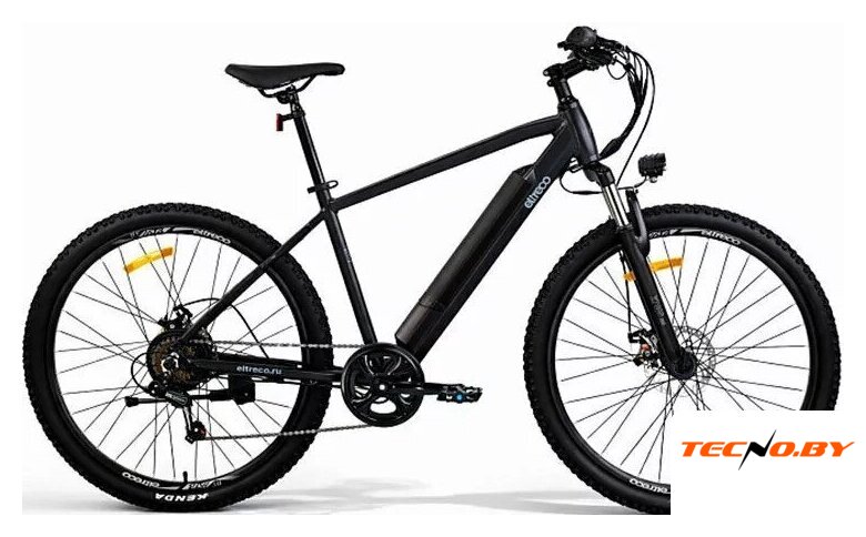 Электровелосипед Eltreco XT 600 Pro (черный) - Изображение №1 — Интернет-Магазин TECNO.BY