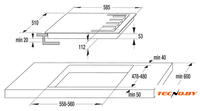 Варочная панель Gorenje GTW642SYB - Изображение №9 — Интернет-Магазин TECNO.BY