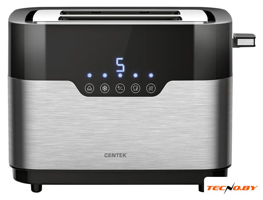 Тостер CENTEK CT-1423 (сталь) - Изображение №2 — Интернет-Магазин TECNO.BY