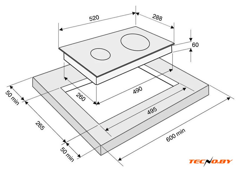 Варочная панель Krona Zauber 30 BL TK - Изображение №12 — Интернет-Магазин TECNO.BY