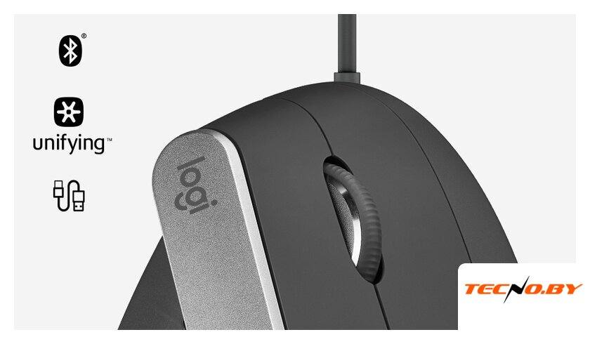 Вертикальная мышь Logitech MX Vertical - Изображение №7 — Интернет-Магазин TECNO.BY