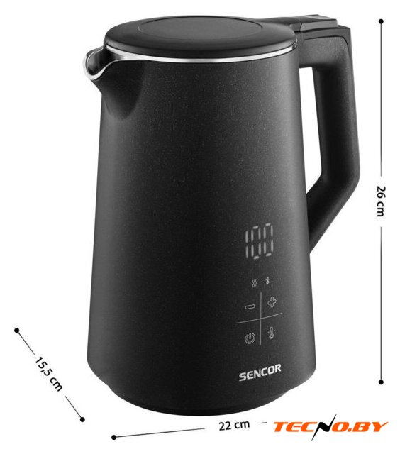 Электрический чайник Sencor SWK 0600BK - Изображение №3 — Интернет-Магазин TECNO.BY