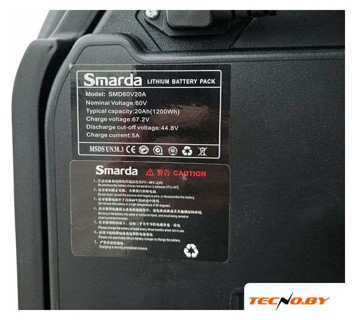 Электроскутер Smart8 Bulbash X11 Pro (черный) - Изображение №9 — Интернет-Магазин TECNO.BY
