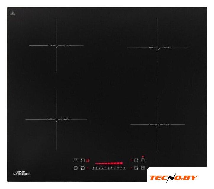Варочная панель GrandGermes HCI-60BK-BX - Изображение №1 — Интернет-Магазин TECNO.BY