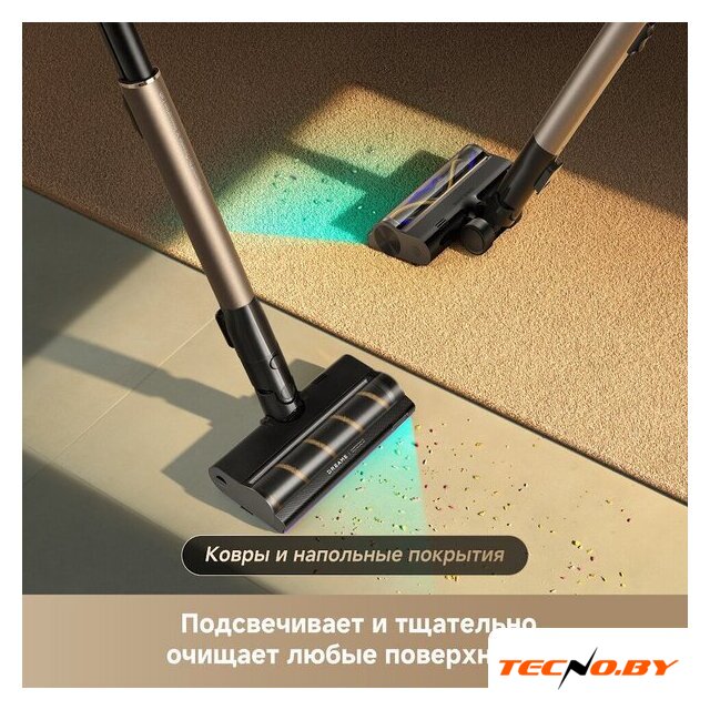 Пылесос Dreame Cordless Vacuum Cleaner Z40 TangleCut Flex VRV62F (евровилка, черный) - Изображение №21 — Интернет-Магазин TECNO.BY