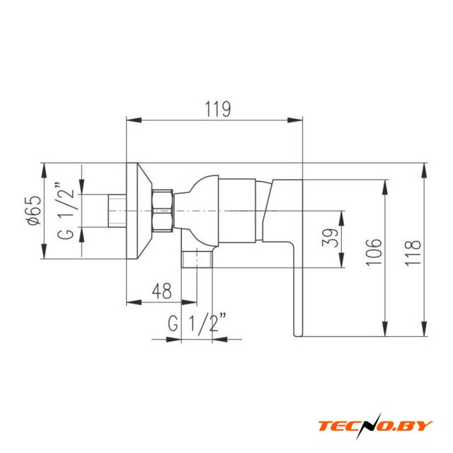 Смеситель Slezak RAV VT481.5 - Изображение №2 — Интернет-Магазин TECNO.BY