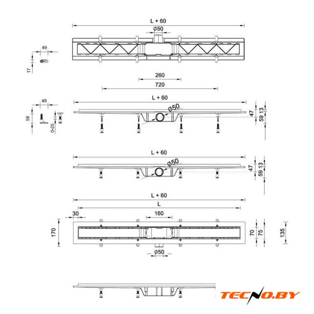 Душевой уголок Ambassador Set 14011104-ST3 - Изображение №14 — Интернет-Магазин TECNO.BY