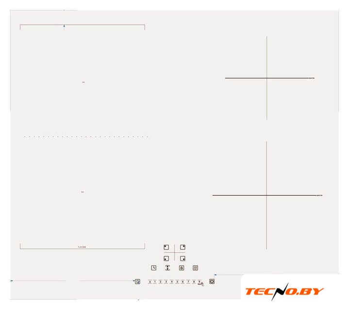 Варочная панель Schtoff I60H01 White - Изображение №1 — Интернет-Магазин TECNO.BY