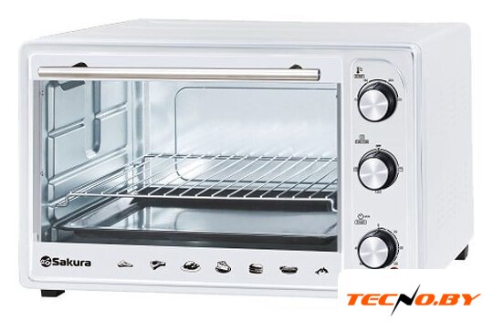Мини-печь Sakura SA-7025W - Изображение №1 — Интернет-Магазин TECNO.BY