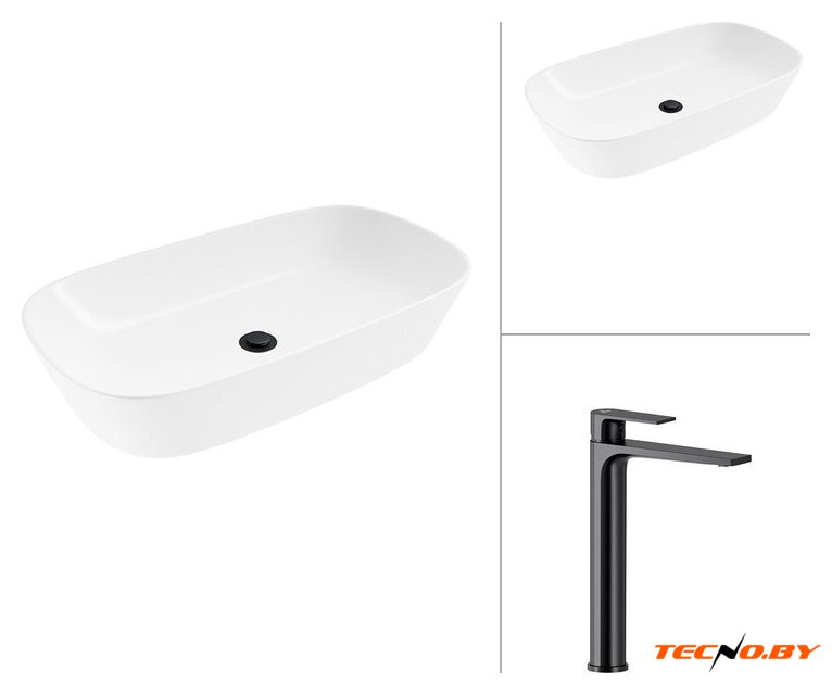Умывальник Lauter 21393-70 + Reef 21CK8678BS - Изображение №1 — Интернет-Магазин TECNO.BY