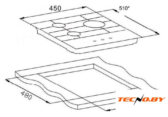 Варочная панель Weissgauff HG 451 BFh - Изображение №4 — Интернет-Магазин TECNO.BY