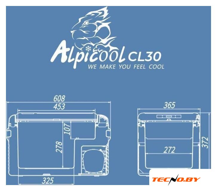Компрессорный автохолодильник Alpicool CL30 - Изображение №12 — Интернет-Магазин TECNO.BY