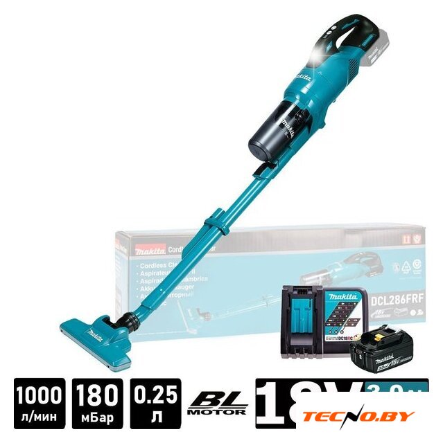 Пылесос Makita DCL286FRF - Изображение №2 — Интернет-Магазин TECNO.BY