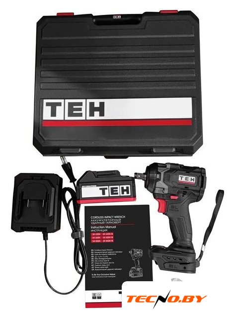 Гайковерт TEH LW600N-1B (с 1-им АКБ, кейс) - Изображение №5 — Интернет-Магазин TECNO.BY
