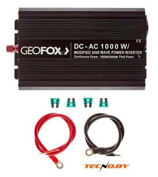 Автомобильный инвертор GEOFOX MD 1000W/24V - Изображение №3 — Интернет-Магазин TECNO.BY
