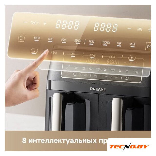 Аэрогриль (аэрофритюрница) Dreame Air Fryer DZ30 (черный) - Изображение №11 — Интернет-Магазин TECNO.BY