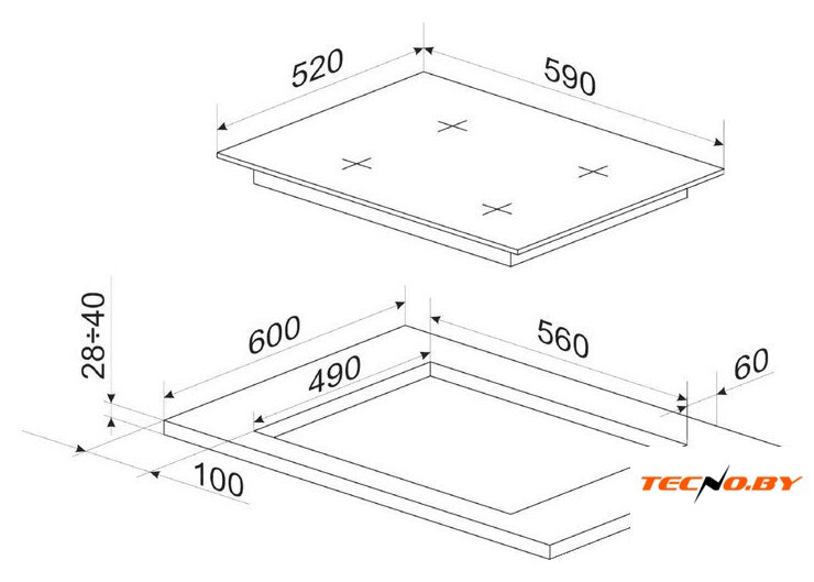 Варочная панель Hansa BHGS650103 - Изображение №3 — Интернет-Магазин TECNO.BY