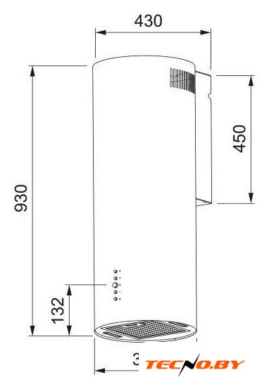 Кухонная вытяжка Franke Axis 35 WH 335.0706.919 - Изображение №3 — Интернет-Магазин TECNO.BY