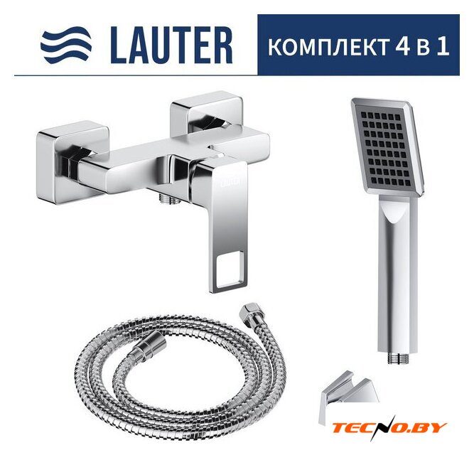 Смеситель Lauter Cascade 21СК9615C с лейкой Living Serene 21S00103 - Изображение №16 — Интернет-Магазин TECNO.BY