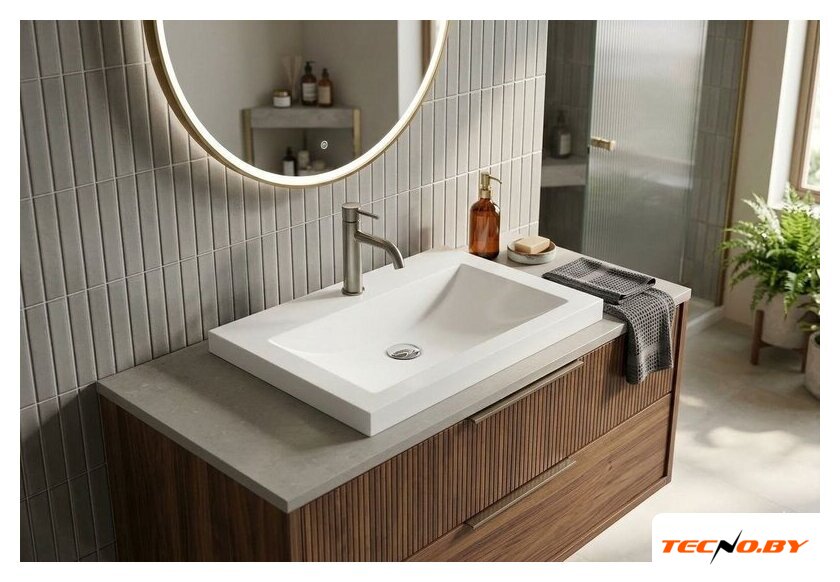 Умывальник Berge Elegia 750 - Изображение №3 — Интернет-Магазин TECNO.BY