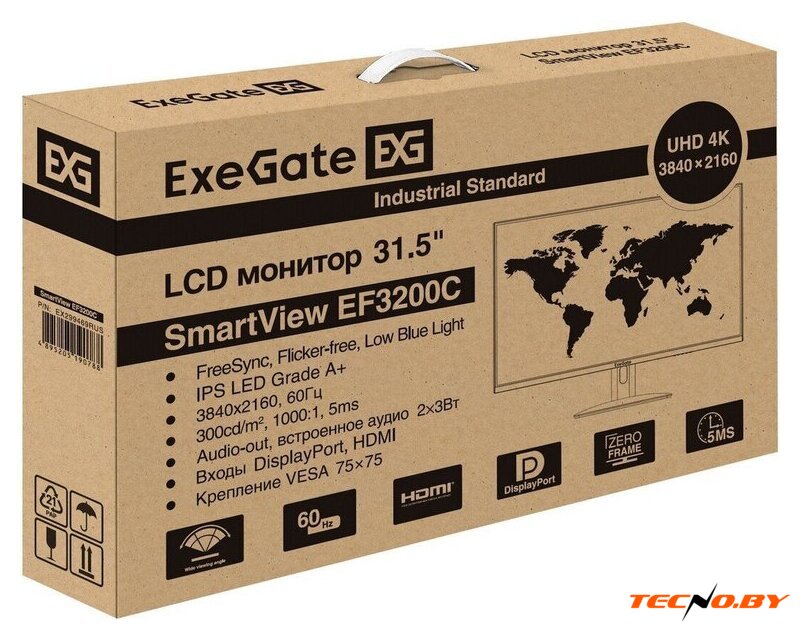 Монитор ExeGate SmartView EF3200C EX299469RUS - Изображение №9 — Интернет-Магазин TECNO.BY