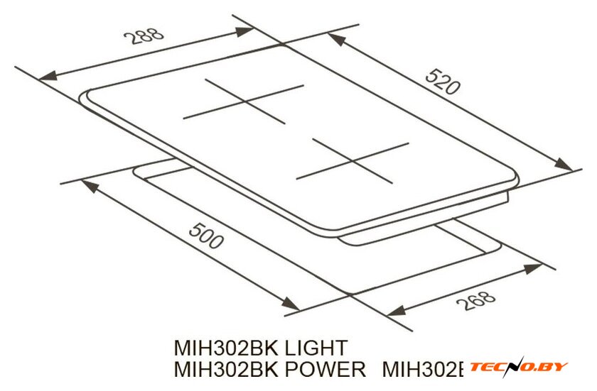 Варочная панель Meferi MIH302BK Ultra - Изображение №10 — Интернет-Магазин TECNO.BY