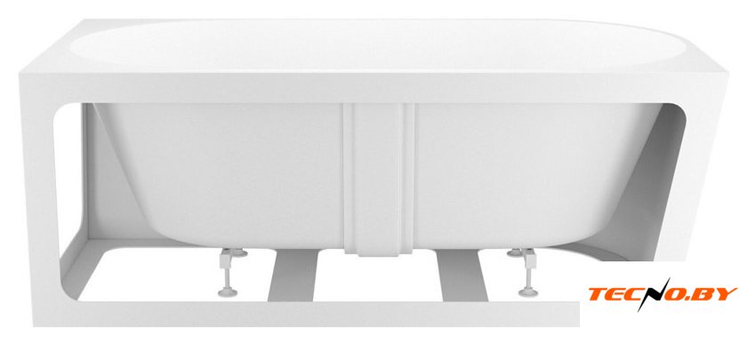 Ванна Wellsee Excellence Pro 180x80 28761203R (пристенная ванна (правая) белый глянец, экран, ножки, сифон-автомат матовый черный) - Изображение №3 — Интернет-Магазин TECNO.BY