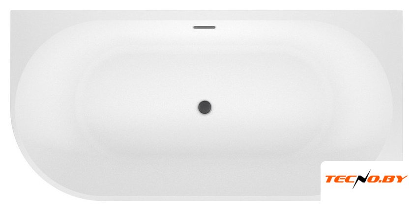 Ванна Wellsee Excellence Pro 180x80 28761203R (пристенная ванна (правая) белый глянец, экран, ножки, сифон-автомат матовый черный) - Изображение №4 — Интернет-Магазин TECNO.BY