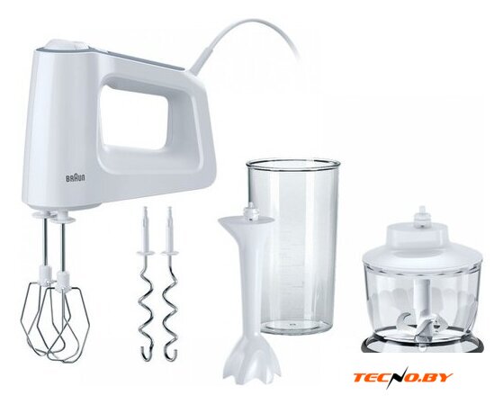 Миксер Braun MultiMix 3 HM 3137 WH - Изображение №1 — Интернет-Магазин TECNO.BY