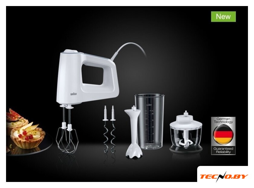 Миксер Braun MultiMix 3 HM 3137 WH - Изображение №2 — Интернет-Магазин TECNO.BY